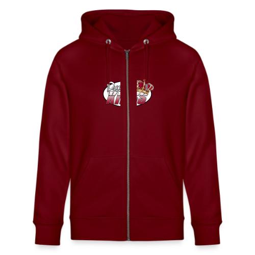 Passportkings white shirt design - Stanley/Stella Cultivator Organic Zip Hoodie