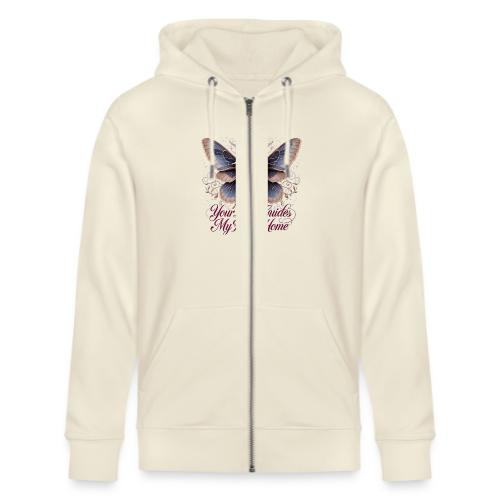 Your Light Guides My Heart HomeGifts T-Shirt - Stanley/Stella Cultivator Organic Zip Hoodie