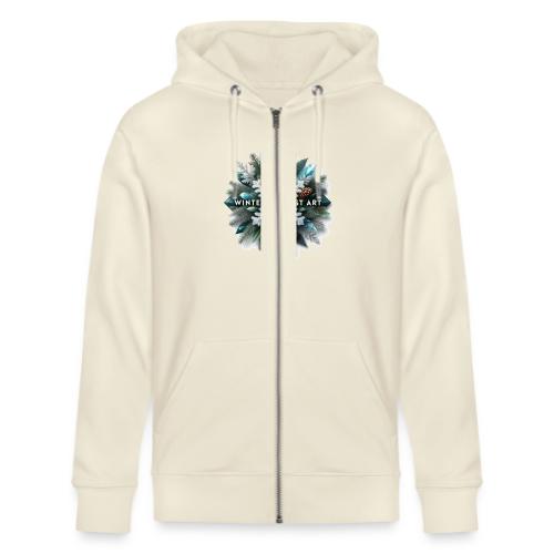 Intricate Frozen Evergreen T-Shirt - Stanley/Stella Cultivator Organic Zip Hoodie