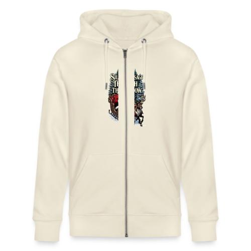 Nostalgic Santa T-Shirt - Stanley/Stella Cultivator Organic Zip Hoodie
