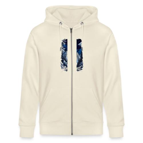 Celestial Winter Temple T-Shirt - Stanley/Stella Cultivator Organic Zip Hoodie