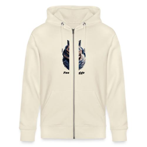Hygge Ember Fox T-Shirt - Stanley/Stella Cultivator Organic Zip Hoodie