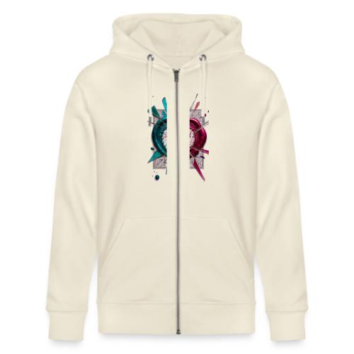 Sealed with a Kiss-Off T-Shirt - Stanley/Stella Cultivator Organic Zip Hoodie