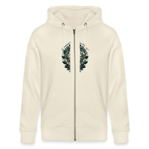 Crowned by Your Love Forever Laurel Wreath T-Shirt - Stanley/Stella Cultivator Organic Zip Hoodie