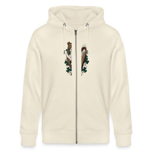 Emerald Harp Shenanigans T-Shirt - Stanley/Stella Cultivator Organic Zip Hoodie