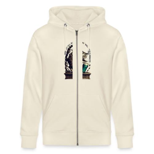 Lucky Last Call Cat Graphic Tee - Stanley/Stella Cultivator Organic Zip Hoodie