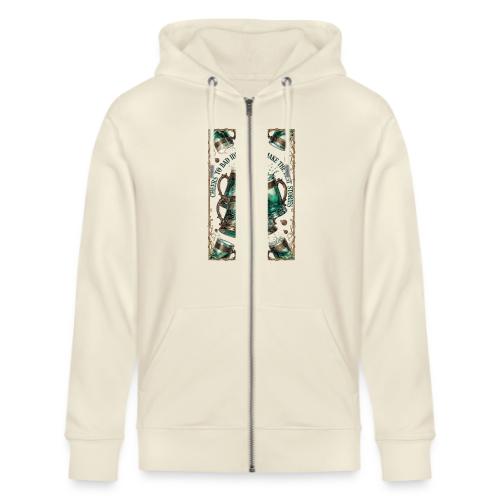 Cheers to Bad Ideas Tankards Graphic Tee - Stanley/Stella Cultivator Organic Zip Hoodie