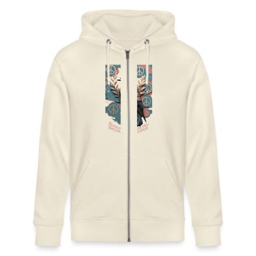 Raven Tantrum Mediator T Shirt - Stanley/Stella Cultivator Organic Zip Hoodie