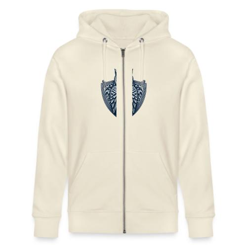 Night Watch Owl T Shirt, Sarcastic Dad Gift - Stanley/Stella Cultivator Organic Zip Hoodie