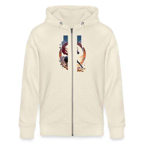 Year of the Horse Dawn T Shirt,Lunar New Year Gift - Stanley/Stella Cultivator Organic Zip Hoodie