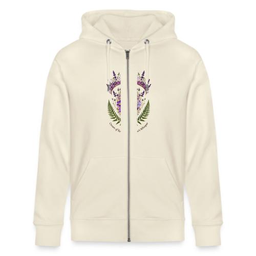 Spring Meadow Crown Tee, Cottagecore Renewal Gift - Stanley/Stella Cultivator Organic Zip Hoodie