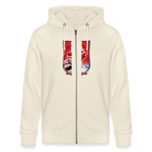Canada Beaver Ascent T-Shirt, Canadian Pride Gift - Stanley/Stella Cultivator Organic Zip Hoodie