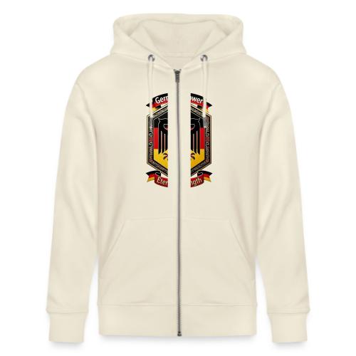 Germany Eagle Power T-Shirt, Flag Pride Gift - Stanley/Stella Cultivator Organic Zip Hoodie