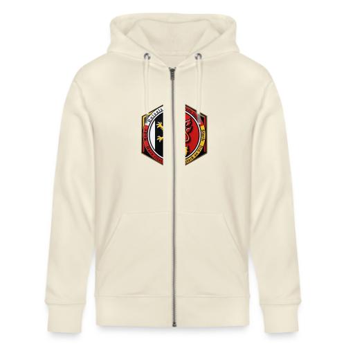 Belgium Lion Valor T-Shirt, Belgian Pride Gift - Stanley/Stella Cultivator Organic Zip Hoodie