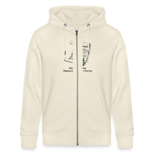 Unfolding Map of Ambition T-Shirt - Stanley/Stella Cultivator Organic Zip Hoodie