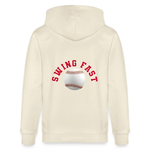 Baseball: Swing Fast Energy - Stanley/Stella Cultivator Organic Zip Hoodie