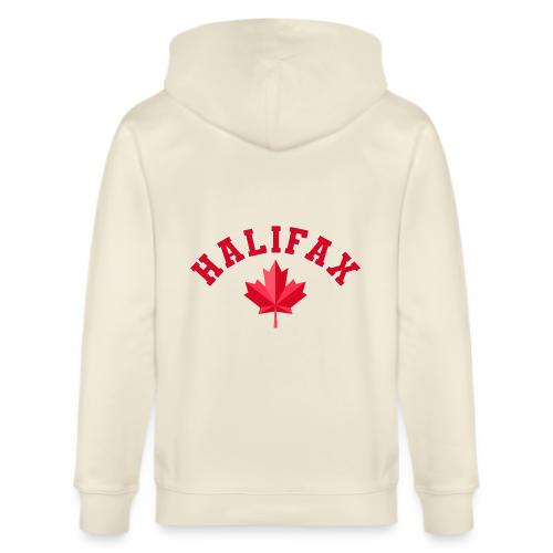 Halifax with maple leaf - Stanley/Stella Cultivator Organic Zip Hoodie