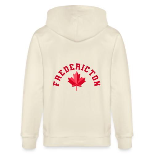 Fredericton with maple leaf - Stanley/Stella Cultivator Organic Zip Hoodie