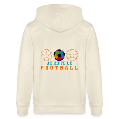 I love football - Stanley/Stella Cultivator Organic Zip Hoodie