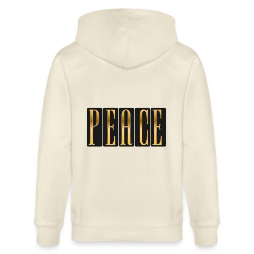 Peace in Gold - Stanley/Stella Cultivator Organic Zip Hoodie