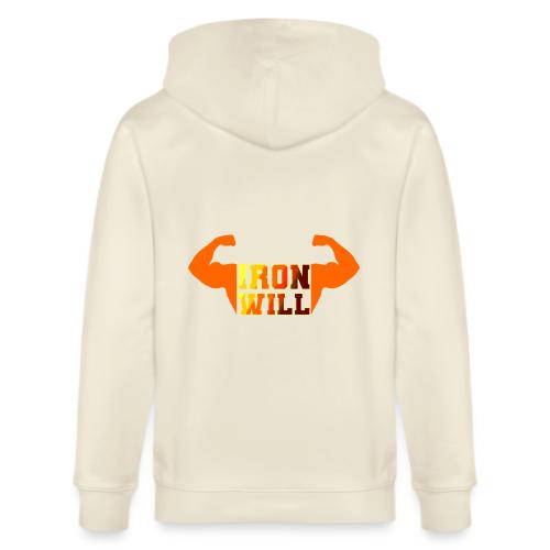 Bodybuilding: Iron Will Power - Stanley/Stella Cultivator Organic Zip Hoodie