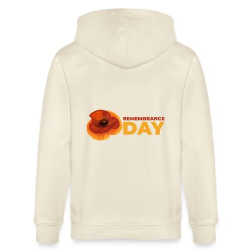 Remembrance Day - Stanley/Stella Cultivator Organic Zip Hoodie