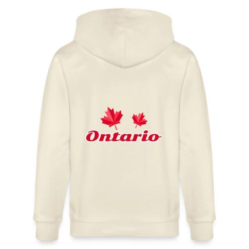 Ontario, province of Canada - Stanley/Stella Cultivator Organic Zip Hoodie