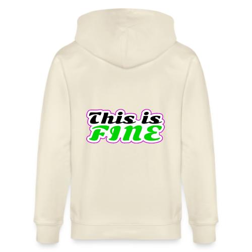 This Is Fine Balance - Stanley/Stella Cultivator Organic Zip Hoodie