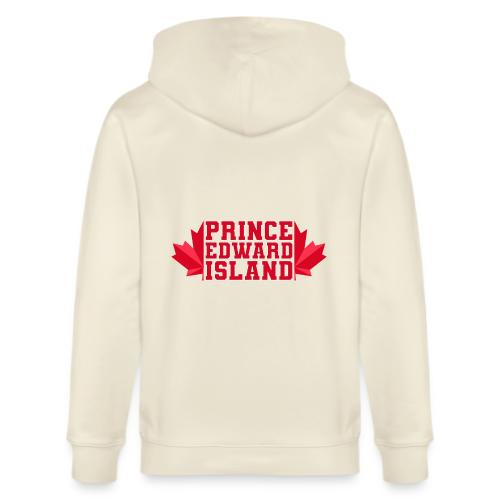 Prince Edward Island with maple leaf - Stanley/Stella Cultivator Organic Zip Hoodie