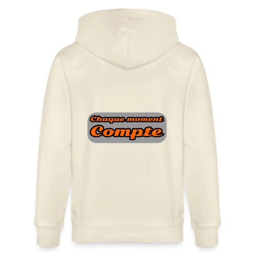 Every moment counts - Stanley/Stella Cultivator Organic Zip Hoodie