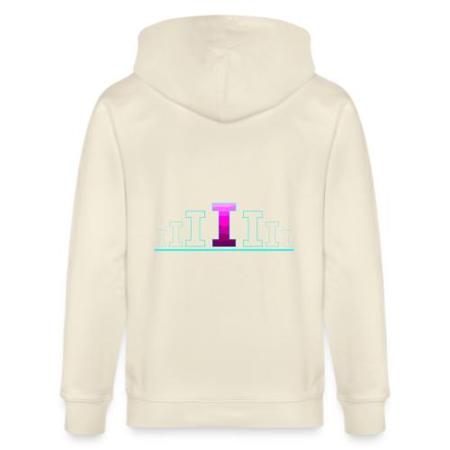 Letter I – Capital Varsity Alphabet Monogram - Stanley/Stella Cultivator Organic Zip Hoodie