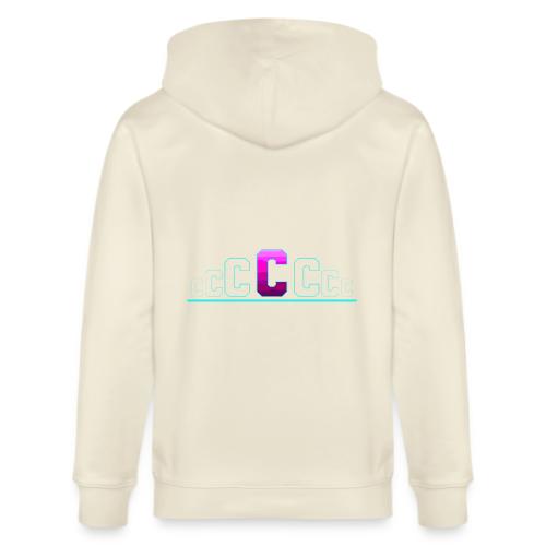 Letter C – Capital Varsity Alphabet Monogram - Stanley/Stella Cultivator Organic Zip Hoodie