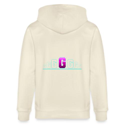 Letter G – Capital Varsity Alphabet Monogram - Stanley/Stella Cultivator Organic Zip Hoodie