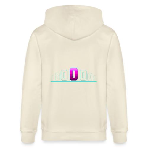 Letter O – Capital Varsity Alphabet Monogram - Stanley/Stella Cultivator Organic Zip Hoodie