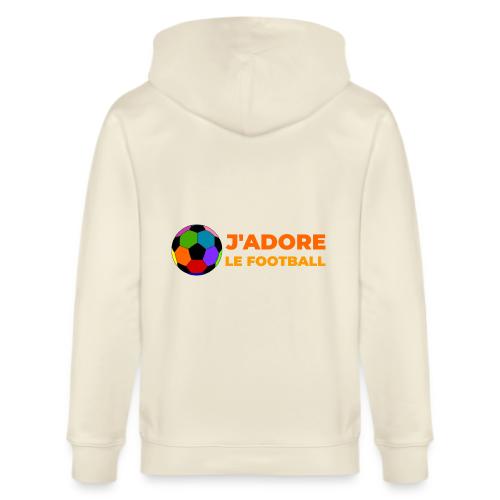 I love football - Stanley/Stella Cultivator Organic Zip Hoodie