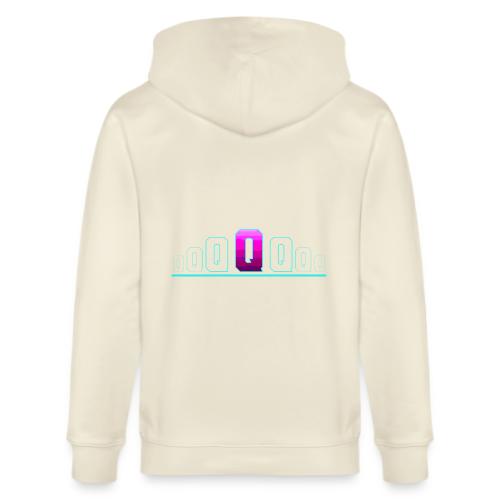 Letter Q – Capital Varsity Alphabet Monogram - Stanley/Stella Cultivator Organic Zip Hoodie