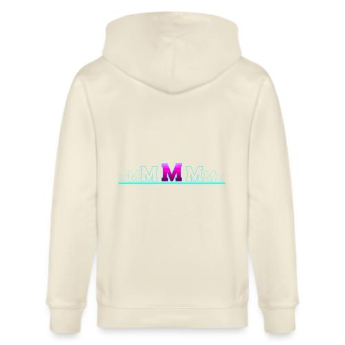 Letter M – Capital Varsity Alphabet Monogram - Stanley/Stella Cultivator Organic Zip Hoodie