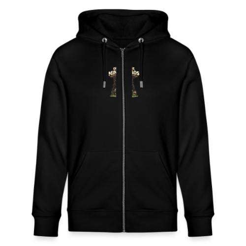 Minor Chaos Vintage Frog and Cat on Bicycle - Stanley/Stella Cultivator Organic Zip Hoodie