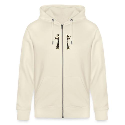 Minor Chaos Vintage Frog and Cat on Bicycle - Stanley/Stella Cultivator Organic Zip Hoodie