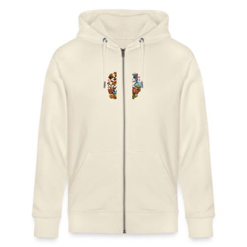Pet Lover Forever Cute Cats & Dogs - Stanley/Stella Cultivator Organic Zip Hoodie