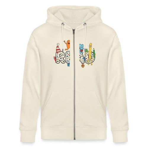 Whimsical READ Kids Cartoon - Stanley/Stella Cultivator Organic Zip Hoodie