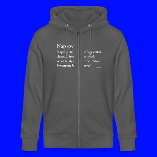 The original Nappy Definition By Global Couture - Stanley/Stella Cultivator Organic Zip Hoodie