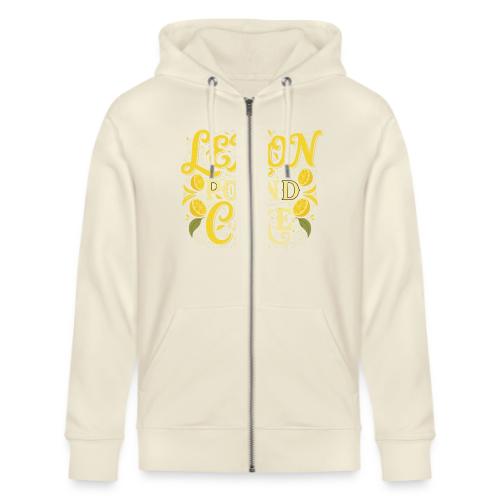 Lemon Pound Cake Vintage Flourish - Stanley/Stella Cultivator Organic Zip Hoodie