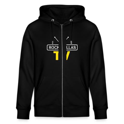 Rockefellas TV Outlined Logo Tee - Stanley/Stella Cultivator Organic Zip Hoodie