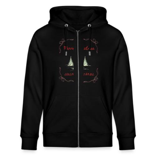 Beautiful Green Christmas Tree Graphic - Stanley/Stella Cultivator Organic Zip Hoodie