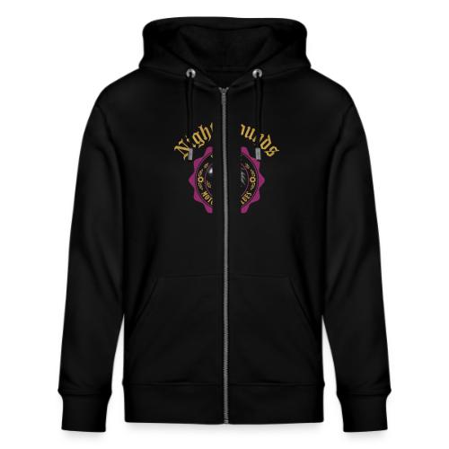 Night Hounds Wolf Patch - Stanley/Stella Cultivator Organic Zip Hoodie