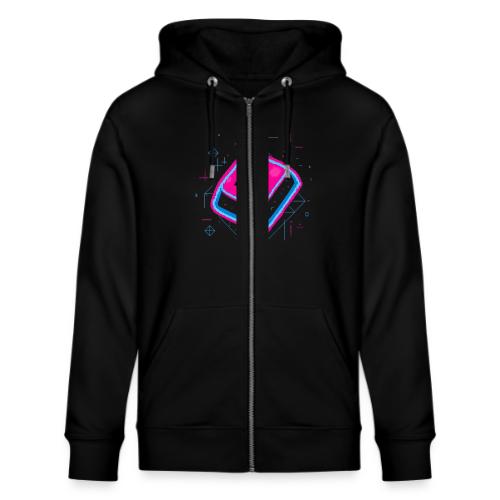Neon Pixel A Key - Stanley/Stella Cultivator Organic Zip Hoodie