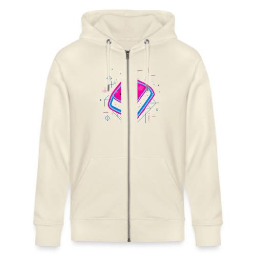 Neon Pixel A Key - Stanley/Stella Cultivator Organic Zip Hoodie