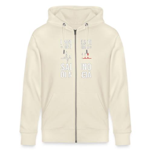 Motorcyclists Never Age Heartbeat Design - Stanley/Stella Cultivator Organic Zip Hoodie