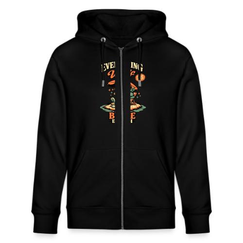 Everything Is A Wolf – Retro Chill - Stanley/Stella Cultivator Organic Zip Hoodie